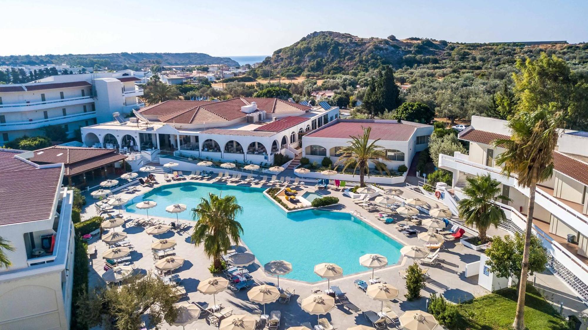 Hotel Niriides Beach Kolymbia Exterior photo