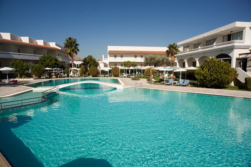 Hotel Niriides Beach Kolymbia Exterior photo