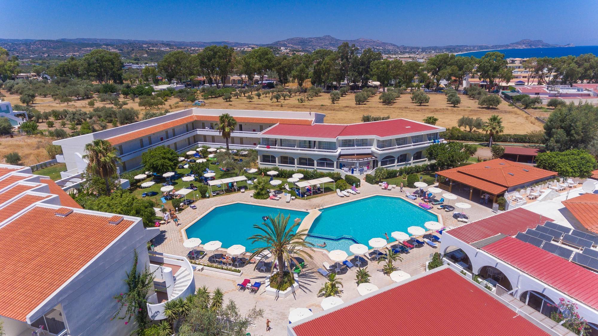 Hotel Niriides Beach Kolymbia Exterior photo