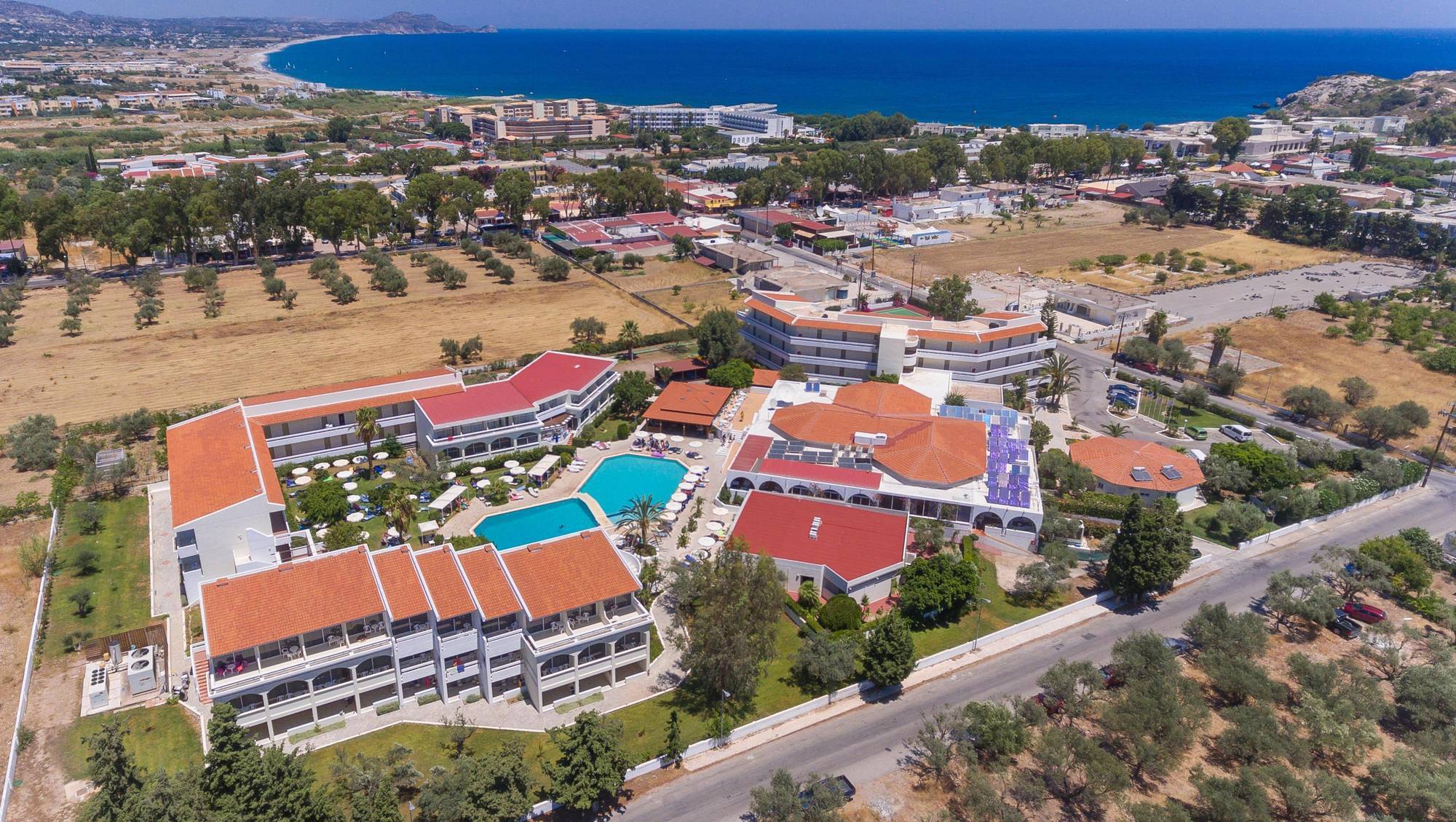 Hotel Niriides Beach Kolymbia Exterior photo